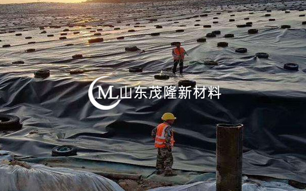 《福建武平垃圾填埋場》土工布、土工膜施工